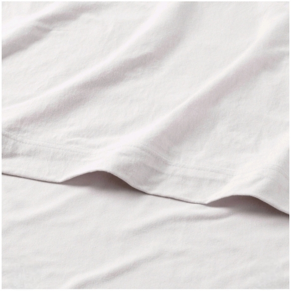 Room Essential Queen Jersey Sheet Set White - Picture 3 of 5